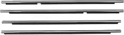 Seal Strip Fit for Toyota Landcruiser FZJ105 HZ 105 4PCS Car Door Window Weatherstrip Perfect Sealing 7571060051 Replacement Edge Trim