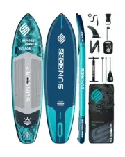 11.6'x35'' Inflatable Paddle Board, Extra Wide Stand-up Paddleboards, 450lbs ...