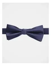[Blaq] Solid Bow Tie in Navy