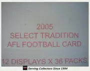 2005 Select AFL Tradition Trading Card Series Factory Case (12 boxes)-Rare