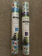 Cricut Bundle Monsters Inc Premium Vinyl + Iron On - 2 Piece