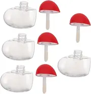 WEKADRIN 4pcs Lipstick Lip Gloss Tube Homemade Lipstick Cosmetic Lipstick Love Lip Gloss Lip Gloss Lipstick Filter Bag Filter Oil Tube Lipstick Drip Coffee Filter Rack Love Lipstick Plastic