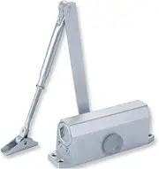 NUZAMAS Overhead Door Closer, Automatic Hydraulic Operated, Fire Door Closer, Heavy Duty Adjustable, for 800-1250mm Door, 45-75kg, Max Open 150 Degree