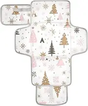 Reusable Changing pad Portable with Tissue Pocket Baby Portable Changing pad for Girl & Boy