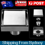 12PCS 100MM Tile Insert Square Smart Floor Grate Waste Drain Shower Bathroom