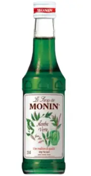 MONIN Shaved Ice Syrup Green Mint Syrup Flavor 250ml Japan NEW