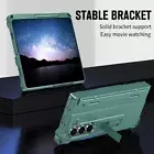 For Samsung Galaxy Z Fold6 Fold5 Fold4 Hybrid Cover Case Glass Film + Pen