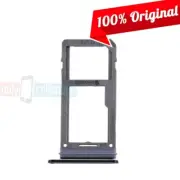 Original Samsung Midnight Black SIM Card Tray for Galaxy Note 8 (NOT Dual SIM)