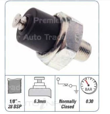 PAT Oil Pressure Switch For Daihatsu Charade SG TS 1.0L,1.3L HCE I4 16V SOHC