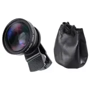 Phone Camera Lens 0.45X Ultra Wide Angle + 12.5X Macro Lens Universal1614
