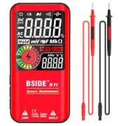 BSIDE S11 Digital Multimeter Red with Battery