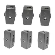 Inline Cord Switch, 6 Pack, 125V 3A Inline Switch, Thumbwheel Actuator