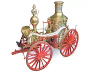 ModelExpo MS6006 Model Trailways Allerton Steam Pump Fire Engine 1:12 Modeling