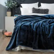 Renee Taylor heavy weight Acrylic Mink blanket 220 x 240 cms