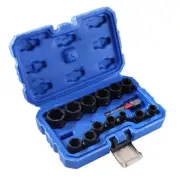 Nut Extractor Socket Bolt Remover Tool Set 14 Pieces Impact Bolt Nut Remover