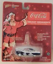 1955 Ford Crown Victoria Johnny Lightning Coca-Cola Holiday Ornaments