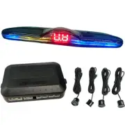 Car Parking Sensor LED Auto Backup Reverse Rear Radar System Sound Alert Alarm (for: Daihatsu)
