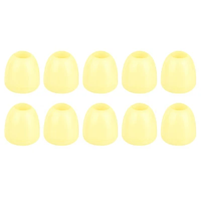 20Pcs Plastic Bell End Stoppers, Cord End Lock Rope Fastener, Beige