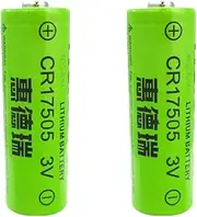 YICUAA (2-Pack) CR17505 3.0V 2800mAh PCL Li-SOCL₂ Battery Non-Rechargeable Lithium Battery