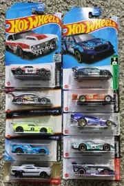Hot Wheels Lot Of 10 Race Cars Viper Gt Scorcher Camaro Ford GT Mustang Treasure