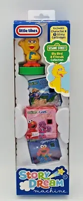 Little Tikes Story Dream Machine Big Bird & Friends Collection 3 Cartridges