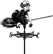 Metal Weathervane with Arrow Ornament,Weather Vanes with Anti Rust Coating Decoration Outdoor Garden Yard Wind Direction Indicator Ornament