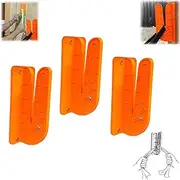 Wall-Mounted Rag Cutter, The Orange Rag Cutter, Rag Cutter Wall Mount, Bailing Twine, Stretchy Tree Ties, Easy and Fast Cutting (3PCS)