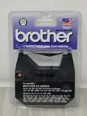NOS Brother 2 Correctable 1030 Black 1030 Film Ribbon USA Genuine Sealed