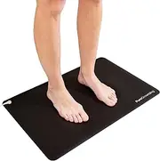 Puregrounding™ Grounding Mat 16" x 24" for Sleep, Pain Relief, Anti-Inflammation, Mood, Indoor Grounding, Conductive Carbon