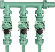 [Orbit] 91207 3-Valve Preassembled Manifold, Poly Pipe