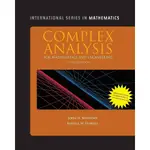 <姆斯>COMPLEX ANALYSIS FOR MATHEMATICS AND ENGINEERING 6/E MATHEWS 9781449604455 <華通書坊/姆斯>