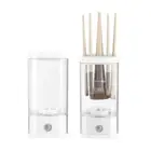 Electric Makeup Brush Cleaner Machine ABS Brush Storage Box Organizer Bucket