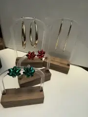 Lot Of 100+ Earrings And Packaging For Pop Up Shop
