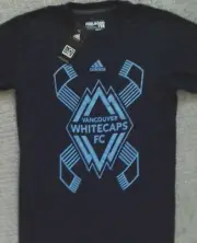 adidas Vancouver Whitecaps T Shirt _ Size Adult Small