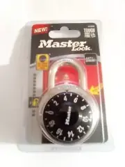 Master Lock 3700D Black Combination Lock