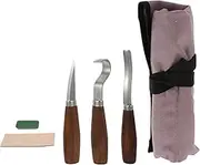 ULDIGI 1 Set Wood Carving Tool Durable Hand Carving Knives for Woodworking Comfortable Grip Precision Control for Craftsmen and Hobbyists