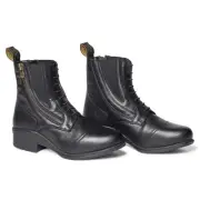 Mountain Horse Women's Veganza Winter SideZip Paddock - Black - 302215