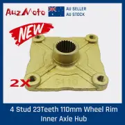 2 X 4 Stud 23T 110mm Wheel Rim Inner Axle Hub for ATV Quad Bike Dune Buggy Mower