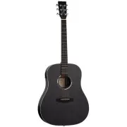 Tanglewood TWBBSDE Blackbird Sloped Shoulder Dreadnought A/E Smokestack Black