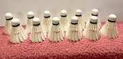 Nalax 12 pack Professional Badminton Birdie Duck Feather Shuttlecock NEW