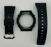 Genuine Casio G Shock GA-2100SB Bezel and Band Fits Casioak GA-2100 Black/Silver
