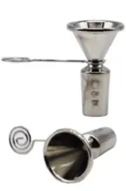 18 x Metal Cone Piece with holder 19mm Brand New