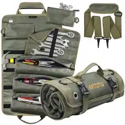 Tool Bags Upgraded Version Heavy Duty Roll Up Tool Bag Organizer and Storage ...