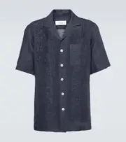 [Lardini] Lardini Linen shirt UK 16,5 blue