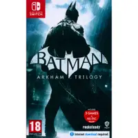 在飛比找PChome24h購物優惠-NS Switch《蝙蝠俠：阿卡漢三部曲 Batman：Ar