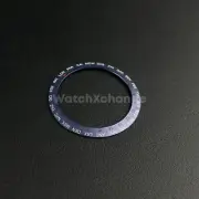 38mm Metal Bezel insert For Divers Watch Rolex GMT Seiko SKX SRPD Blue Timezone