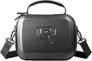 Sports Camera Case Portable Storage Box for Camera with Semi-Open Design Support Camera + Battery Handle + 1/4In Handle + Pd Cable + Tripod Compatible with 3 Grey