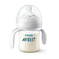 在飛比找樂天市場購物網優惠-Philips AVENT 親乳感PA防脹握把寬口奶瓶125