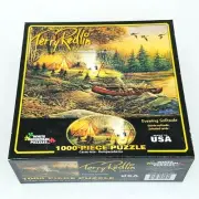 White Mountain Terry Redlin Evening Solitude 1000 Pieces Jigsaw Puzzle NEW