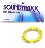 SoundTraxx 810151 Yellow 30 AWG Super-Flexible Wire 10' 3.1m Length